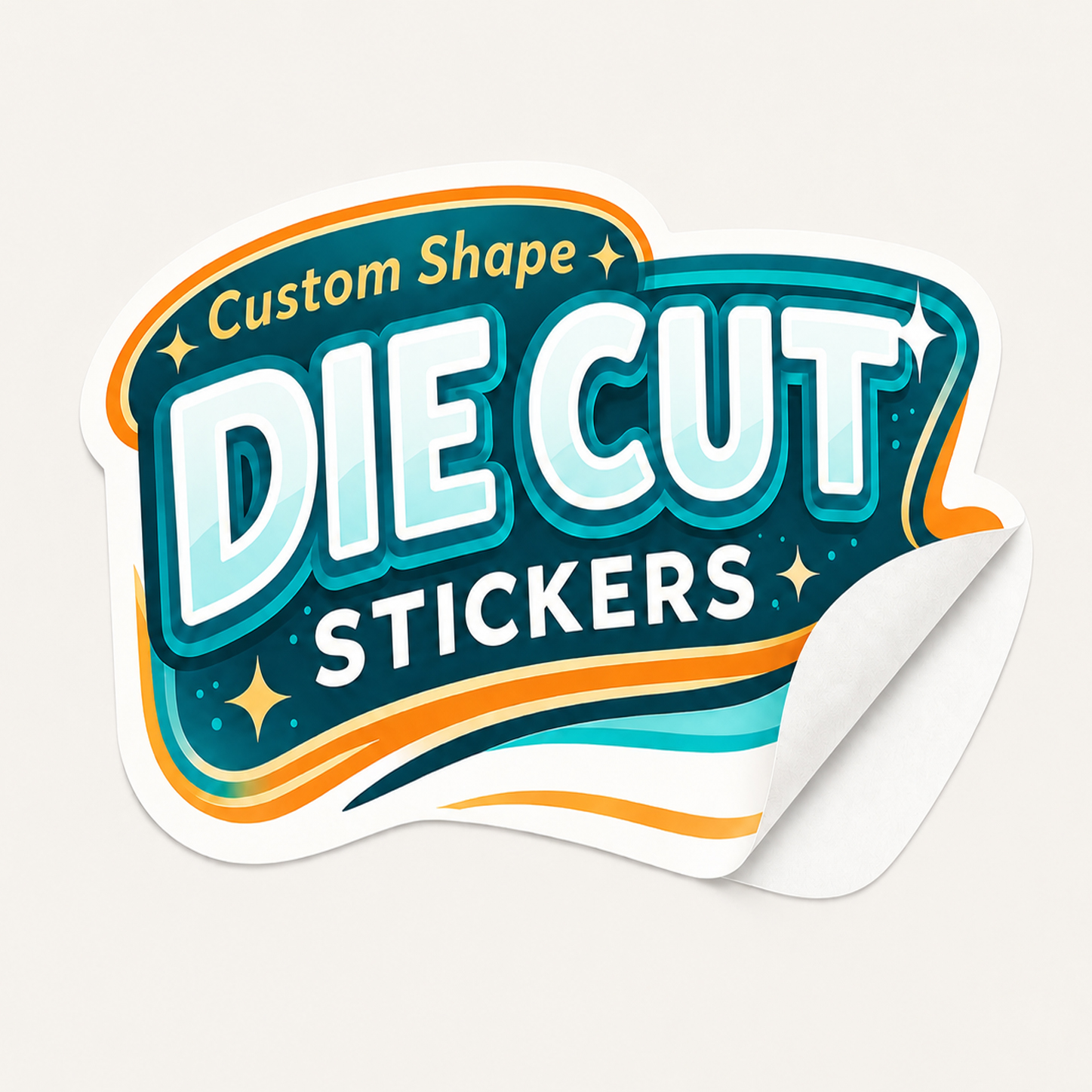 Glossy Die-Cut Stickers