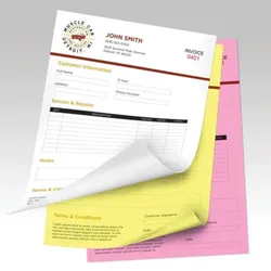 Carbonless Forms (NCR) – 3 Parts