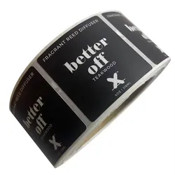 Square Roll Labels