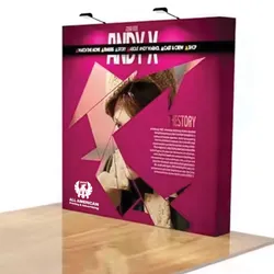 Straight Velcro Fabric Display