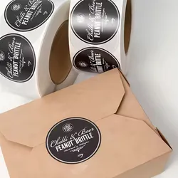 Premium Circle Roll Labels