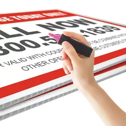 Dry Erase Coroplast
