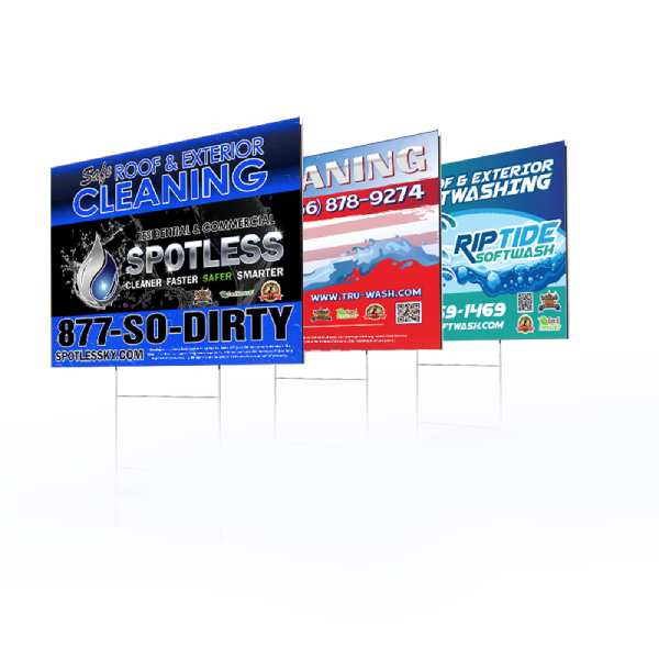 Yard Signs (Plastic)