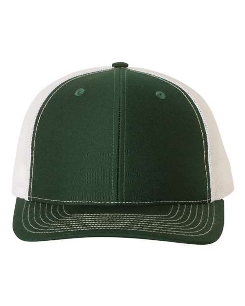 Dark Green/ White