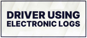 ELD Stickers (set of 2) 1