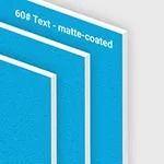 60# Text - Matte Coated