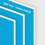 80# Text - Matte Coated