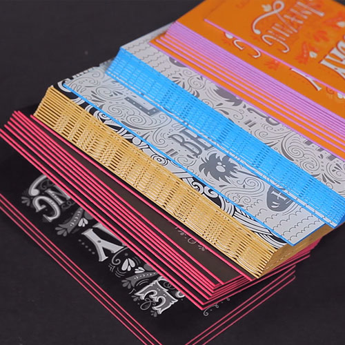 Business Cards: Painted Edge