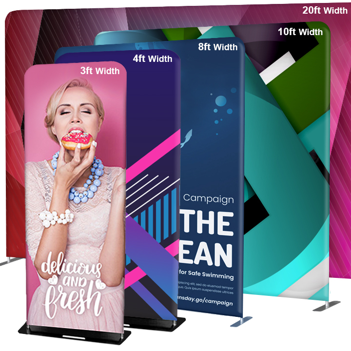 All Size Tension Fabric Displays