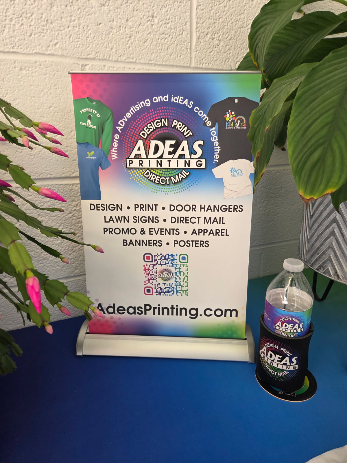 Table Top Display Retractable