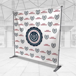 telescopic backdrop banner stand