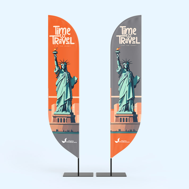 Feather Convex Flag Feather Flags