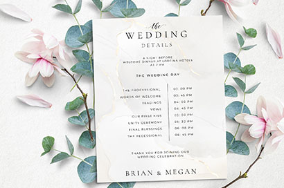 Ceremony Program