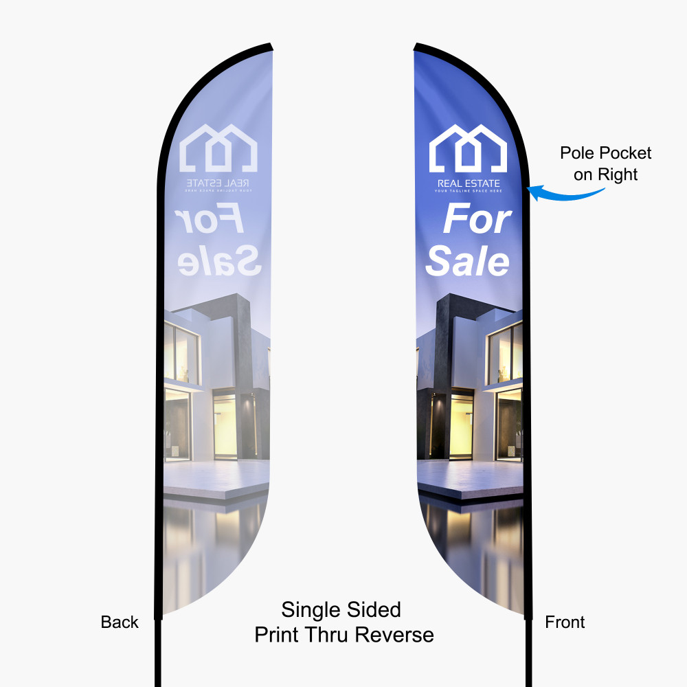 Feather Convex Flag 3