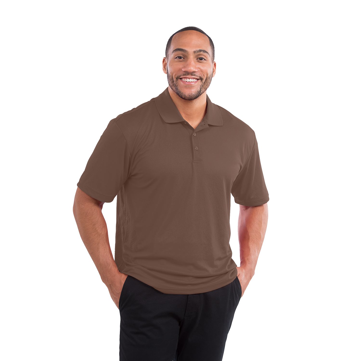 Men's MORENO Short Sleeve Performance Polo 34
