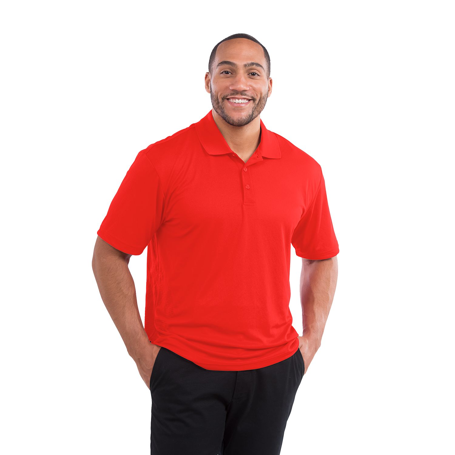 Men's MORENO Short Sleeve Performance Polo 38