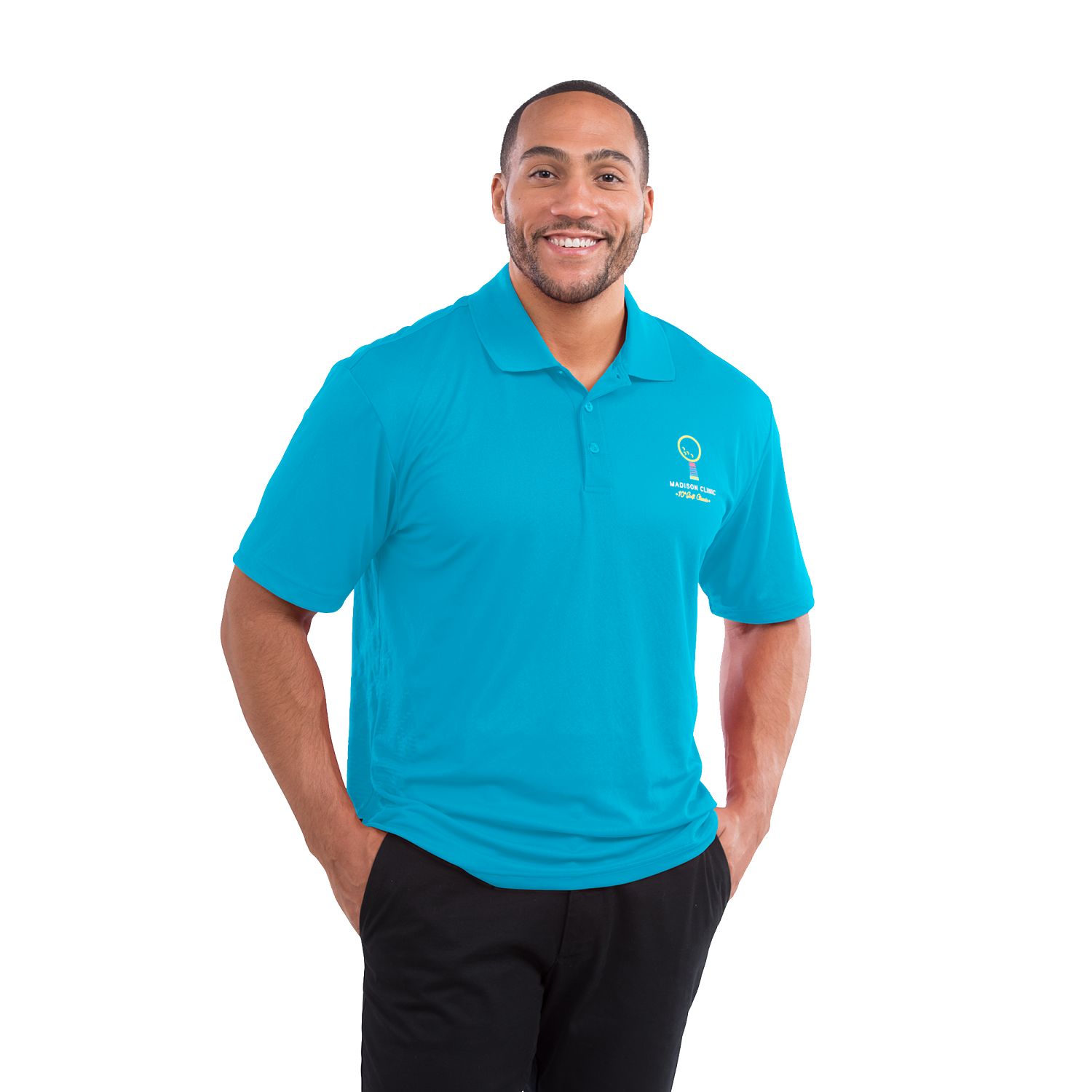 Men's MORENO Short Sleeve Performance Polo 5