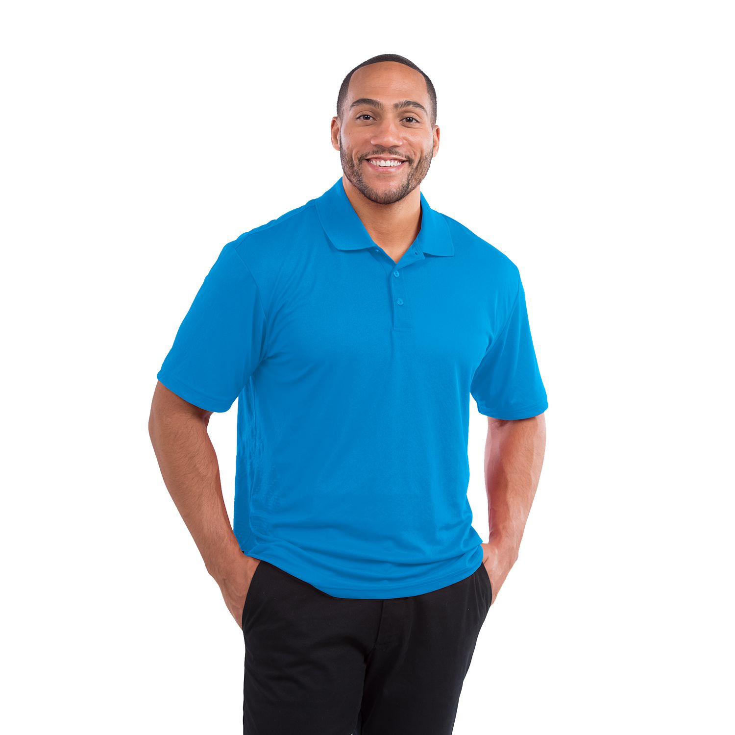 Men's MORENO Short Sleeve Performance Polo 7