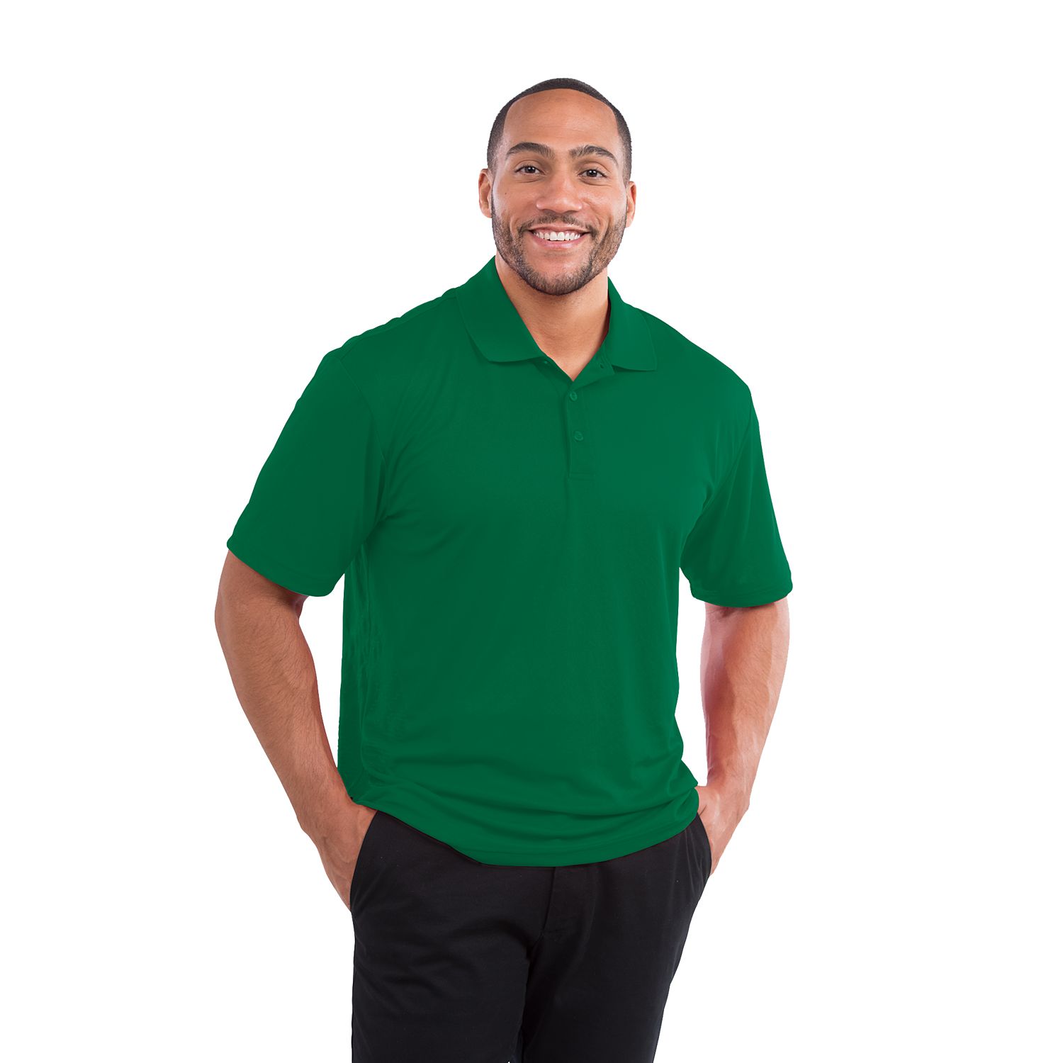 Men's MORENO Short Sleeve Performance Polo 3