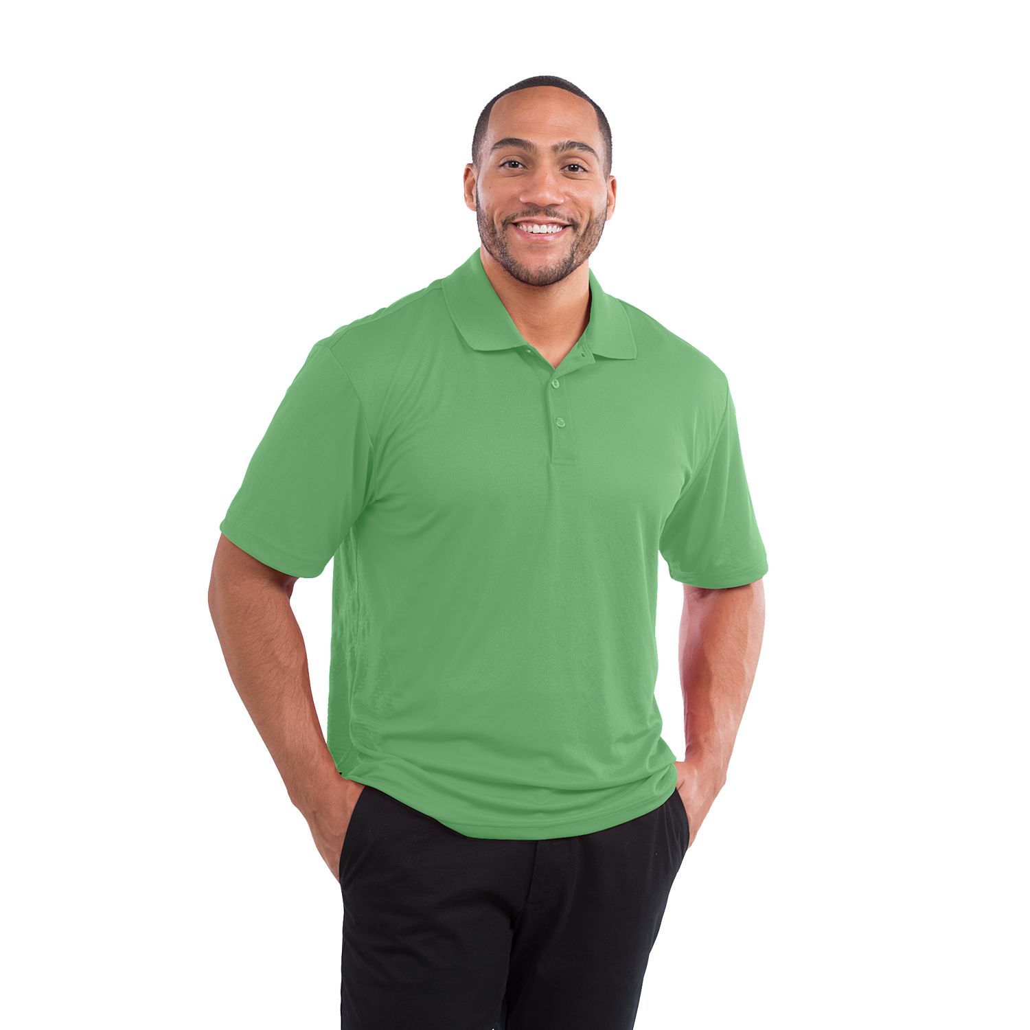Men's MORENO Short Sleeve Performance Polo 10