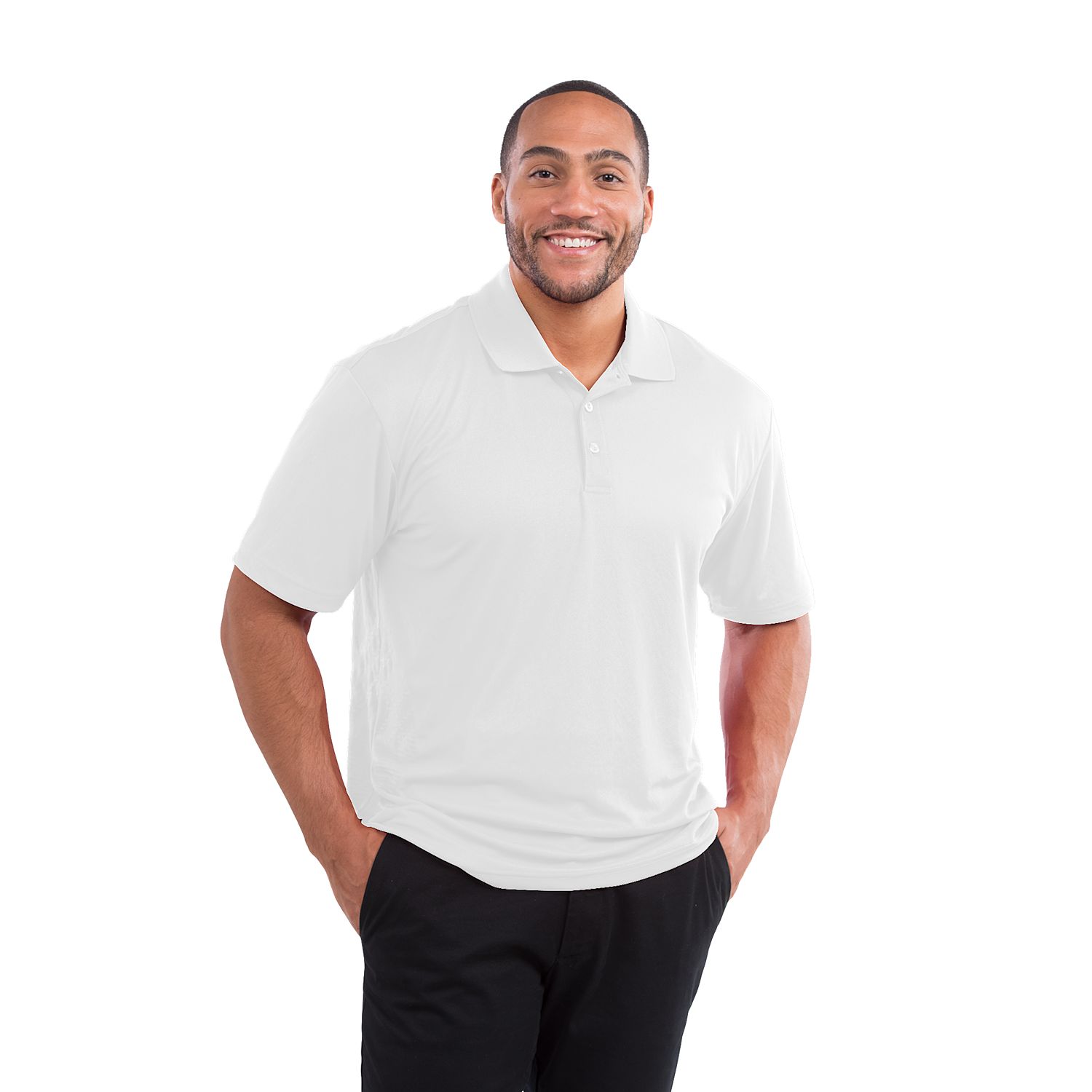 Men's MORENO Short Sleeve Performance Polo 28