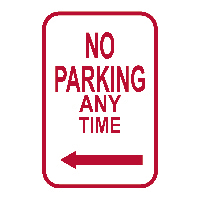 No Parking Sign I
