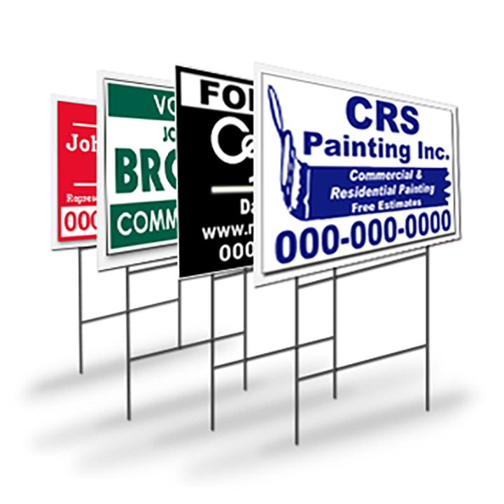 Coroguated Plastic/Yard Signs