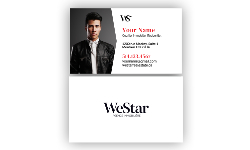 Carte d'affaire modèle 1