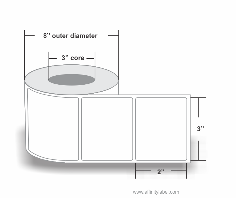 3 x 2" (Industrial Printers)