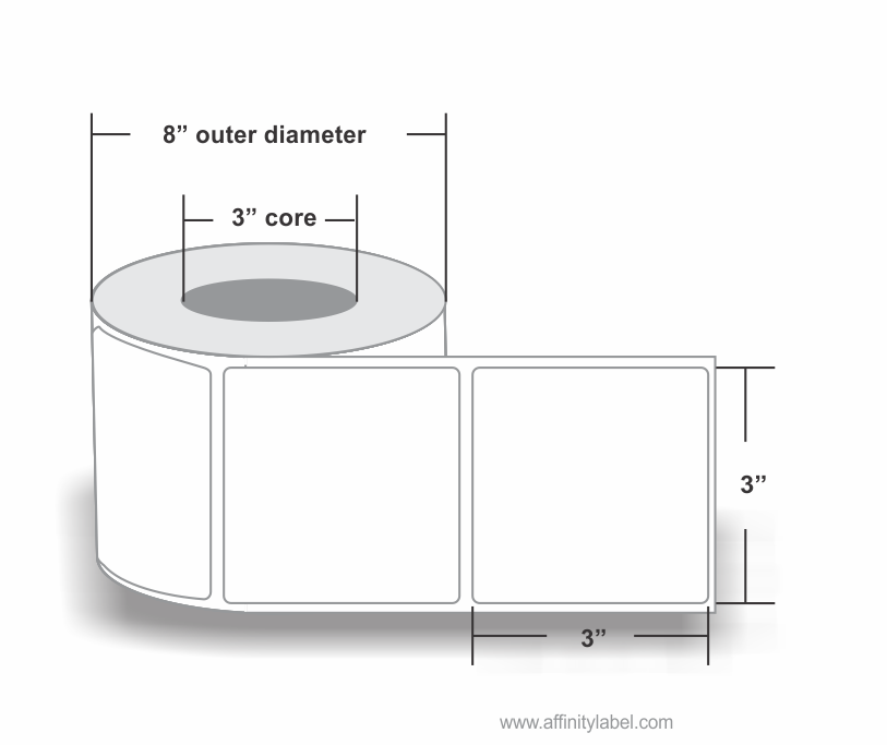 3 x 3" (Industrial Printers)