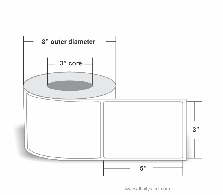 3 x 5" (Industrial Printers)