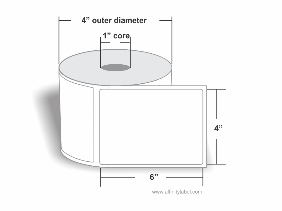 4 x 6" (Desktop Printers)