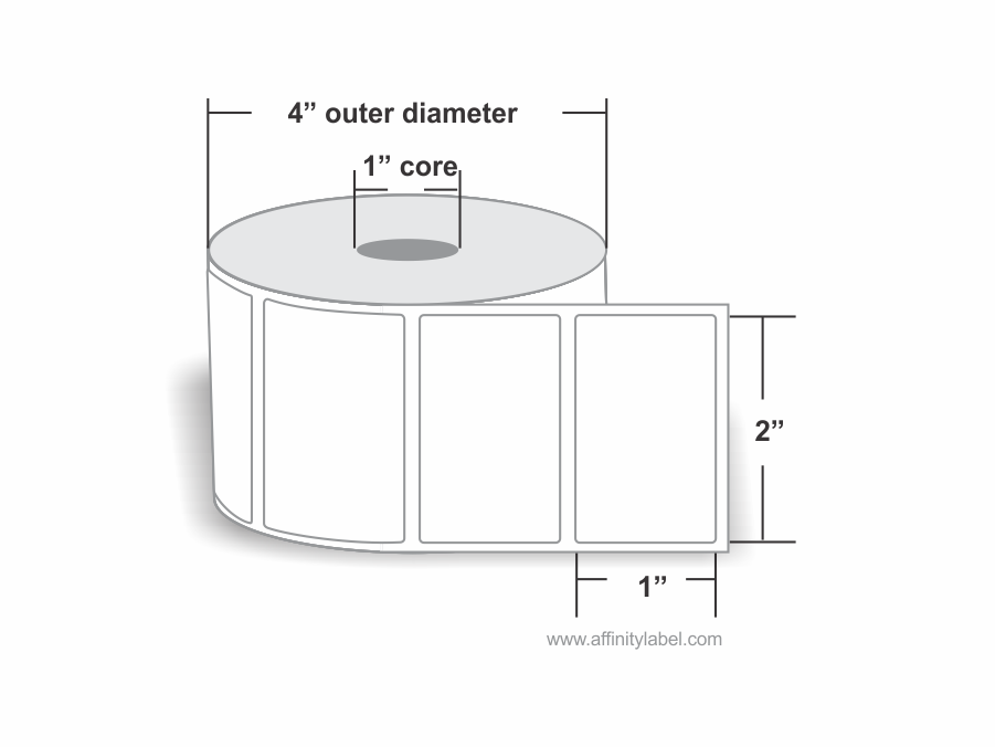 2 x 1" (Desktop Printers) 1