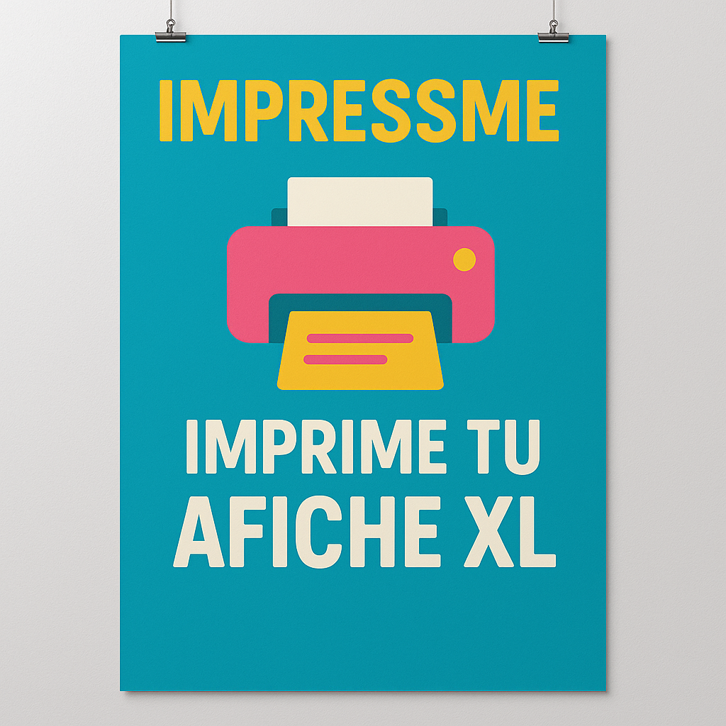 Impresión de Afiches Grandes en formato B2 personalizados