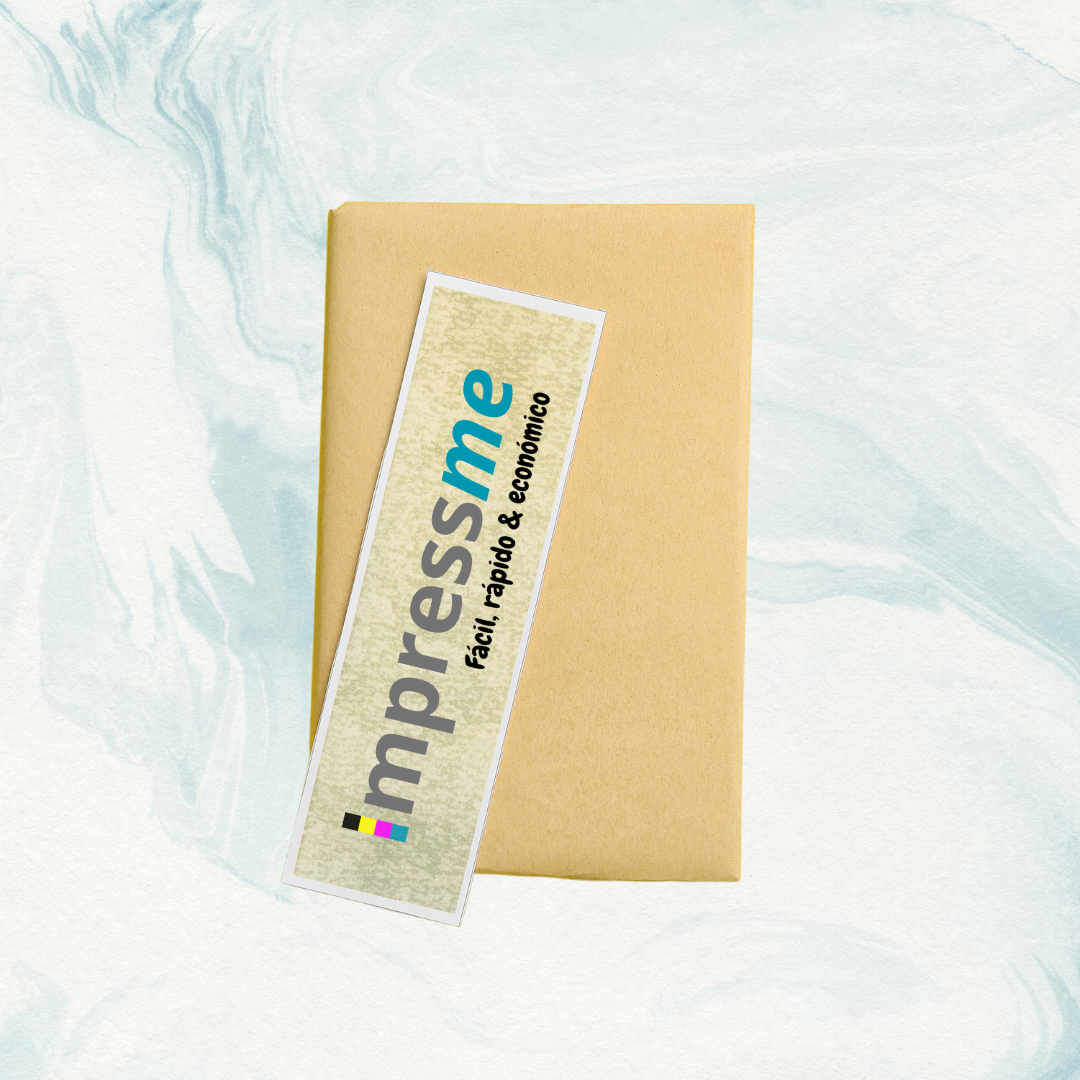 Marcadores de libros y separadores impresos en papel couché envío todo Chile