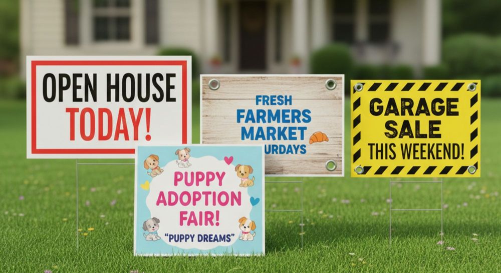 Coroplast (Yard) Signs 3