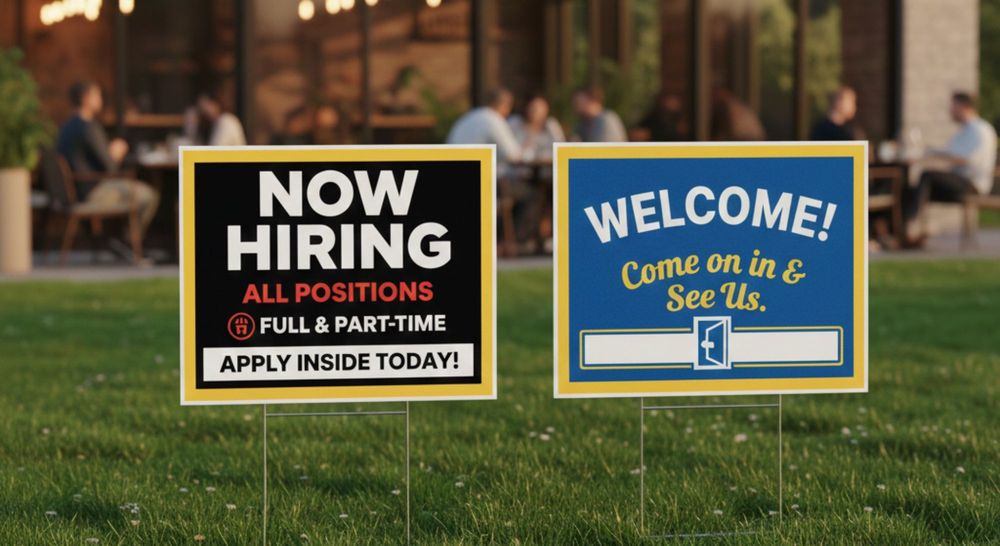 Coroplast (Yard) Signs 2