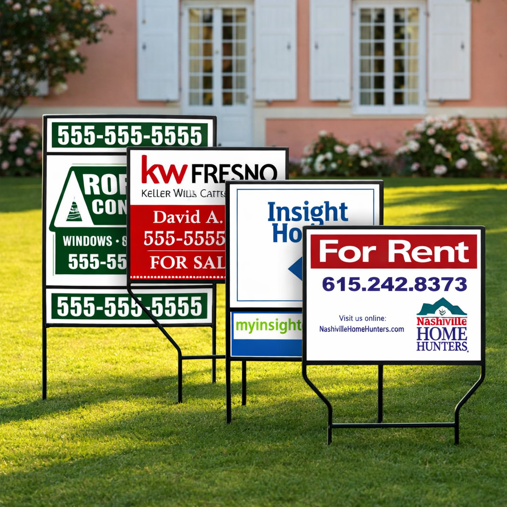 Real Estate Yard Signs