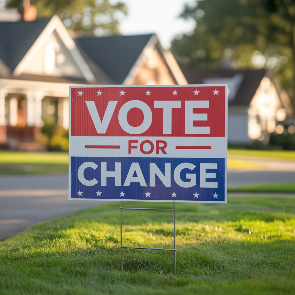 Political Yard Signs