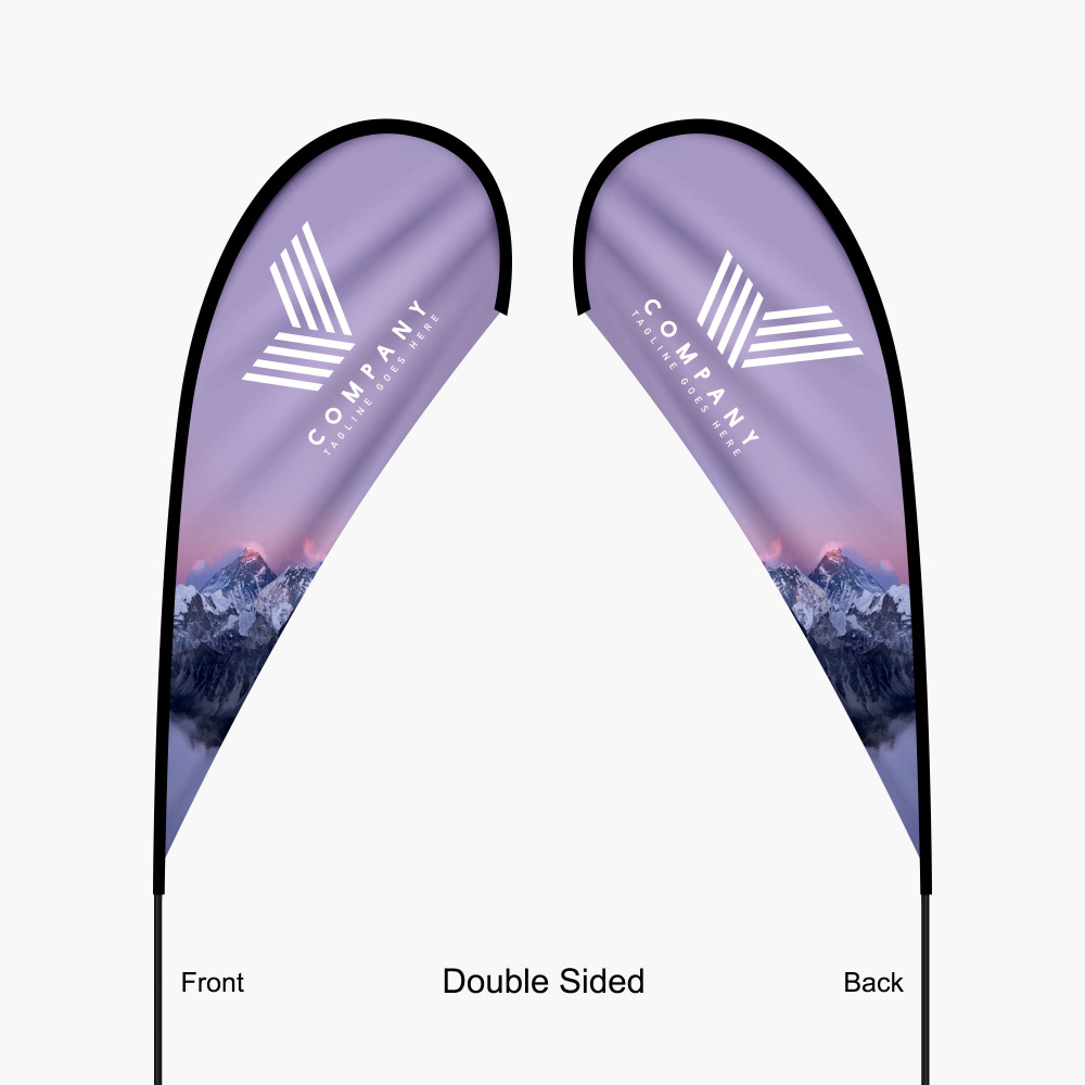 Teardrop Feather Flags 4