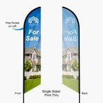 Angled Feather Flags 2