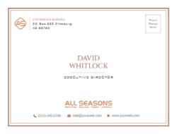 Announcement Envelope Design 5 A2 5.75"x4.375"