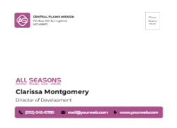 Announcement Envelope Design 2 A6 6.5"x4.75"