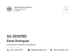 Announcement Envelope Design 1 A6 6.5"x4.75"