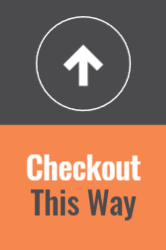 Checkout This Way - Floor Graphic 24"X36"