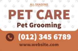 Pet Care Car Magnets 1 18"x12"