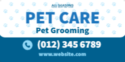 Pet Care Car Magnets 1 24"x12"