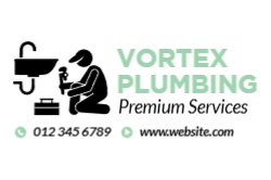 Plumbing Logo 2 30"x20"