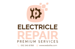 Electricians Logo 5 30"x20"