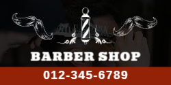 Barber Shop Design 1 8'x4'